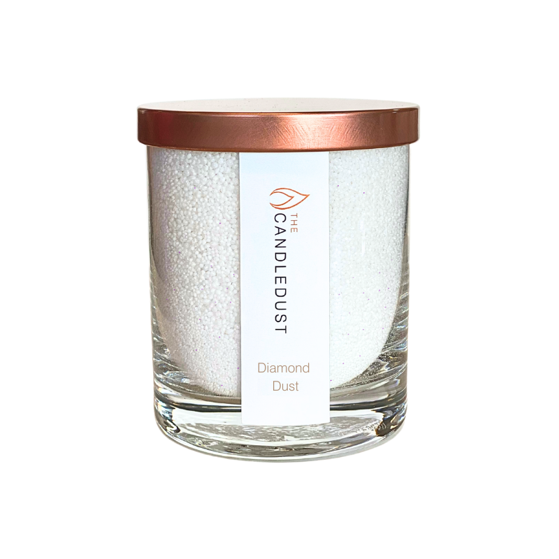 Powdered Candle in Glass – Diamond Dust 160g