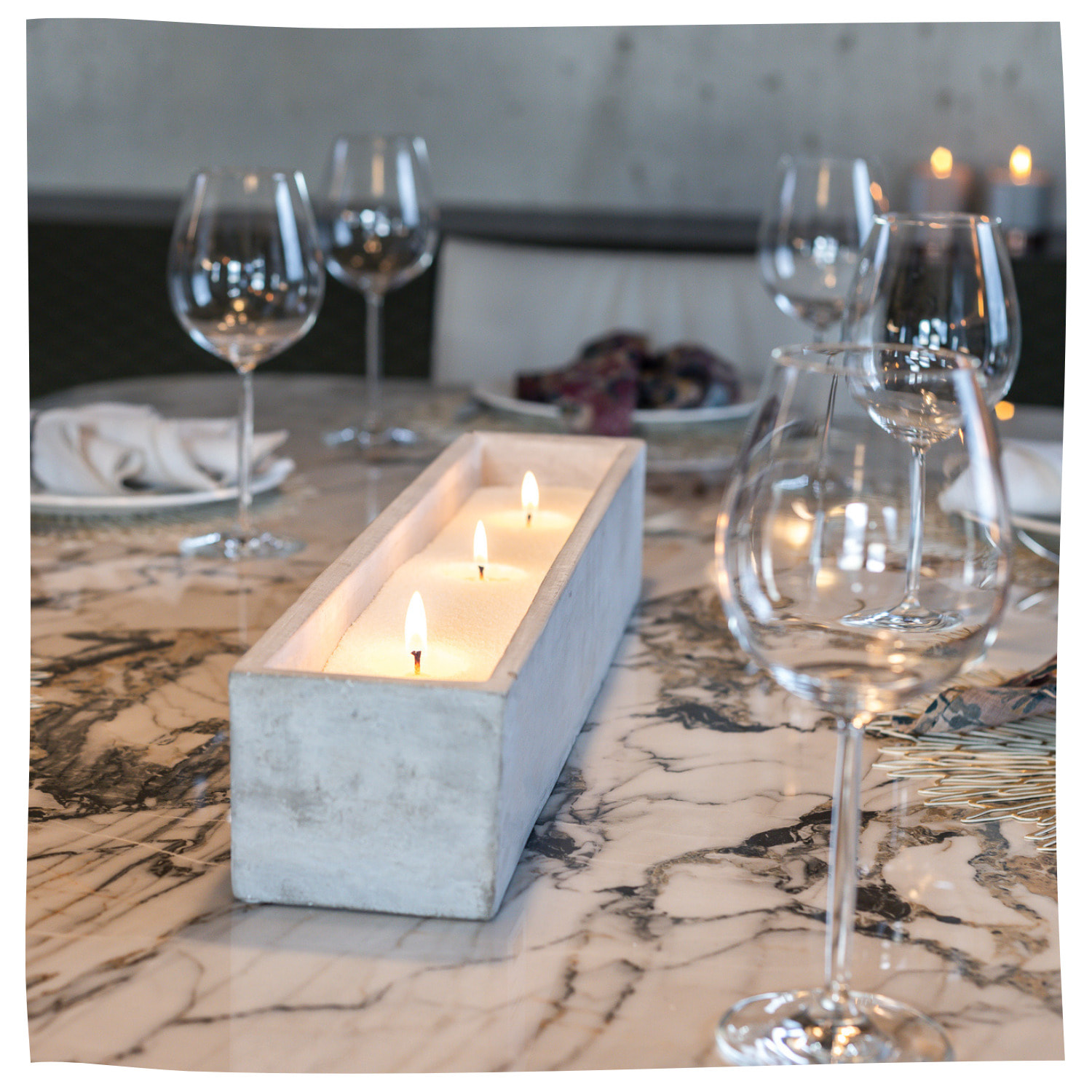 Powdered Candle – Diamond Dust