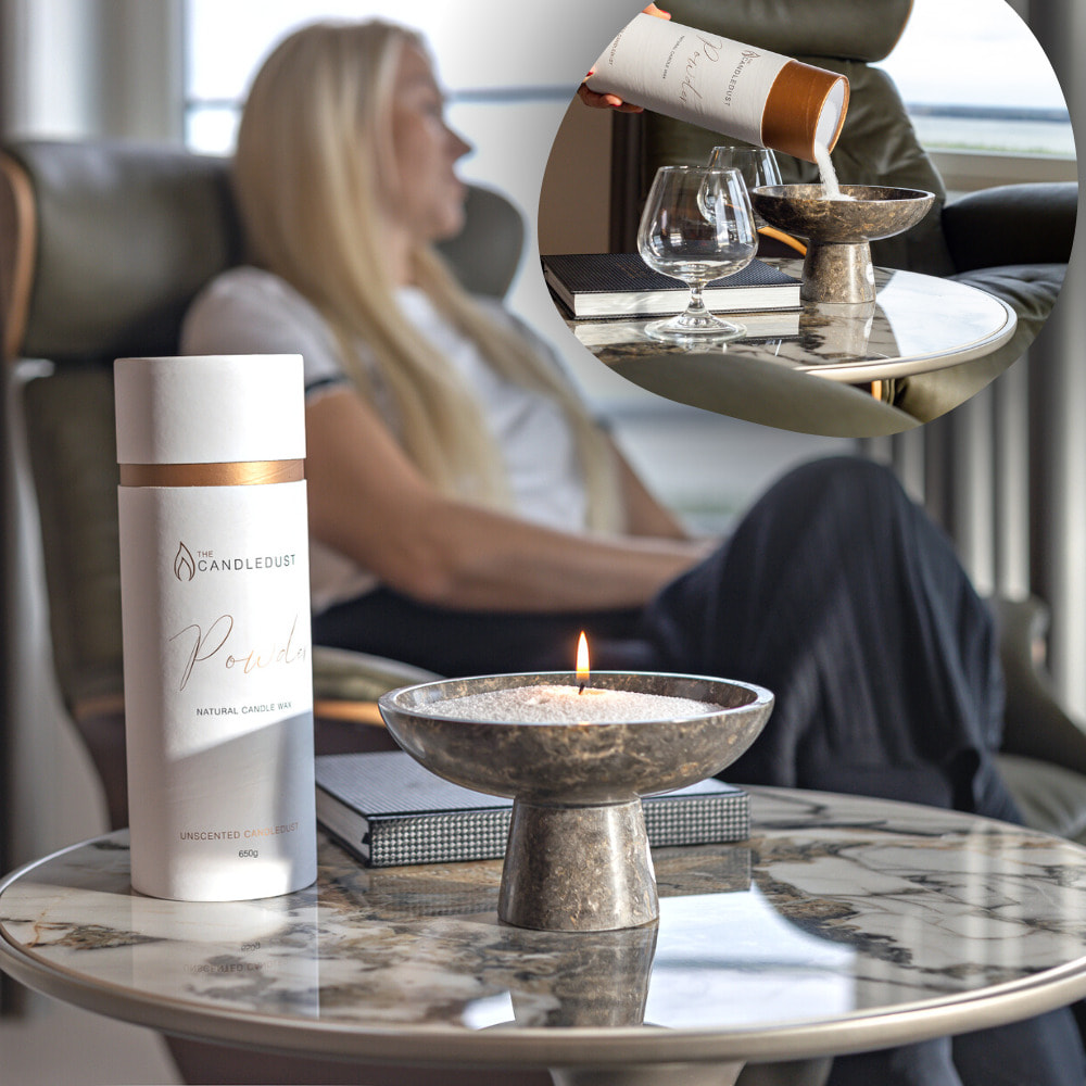 Powdered Candle – Diamond Dust