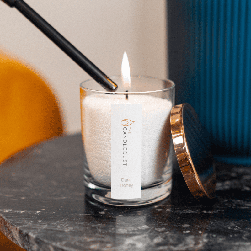 Powdered Candle in Glass – Nordic Lights 160g