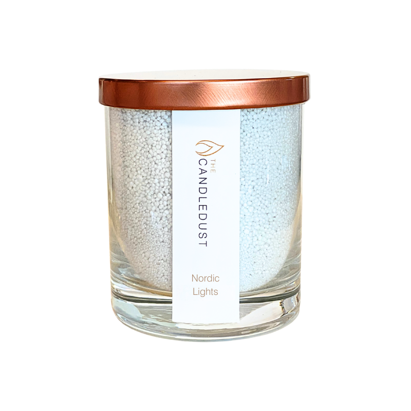 Powdered Candle in Glass – Nordic Lights 160g