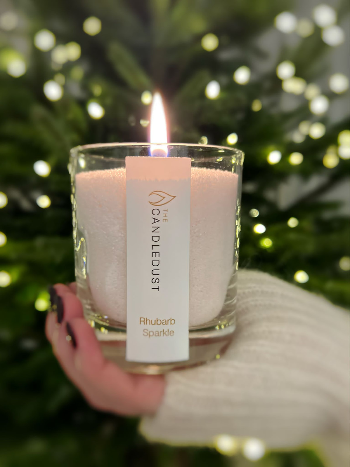 Powdered Candle in Glass – Midnight 160g