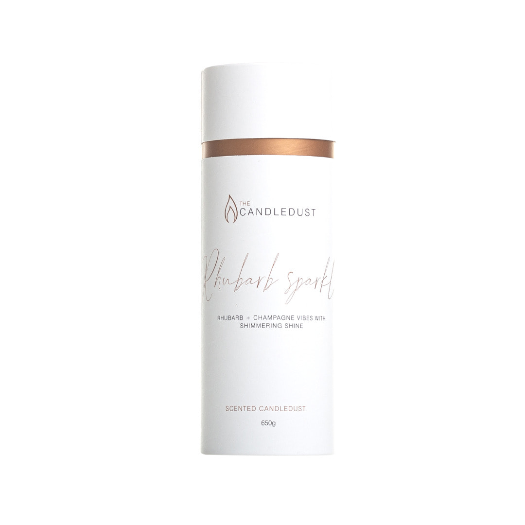 Powdered Candle – Rhubarb Sparkle