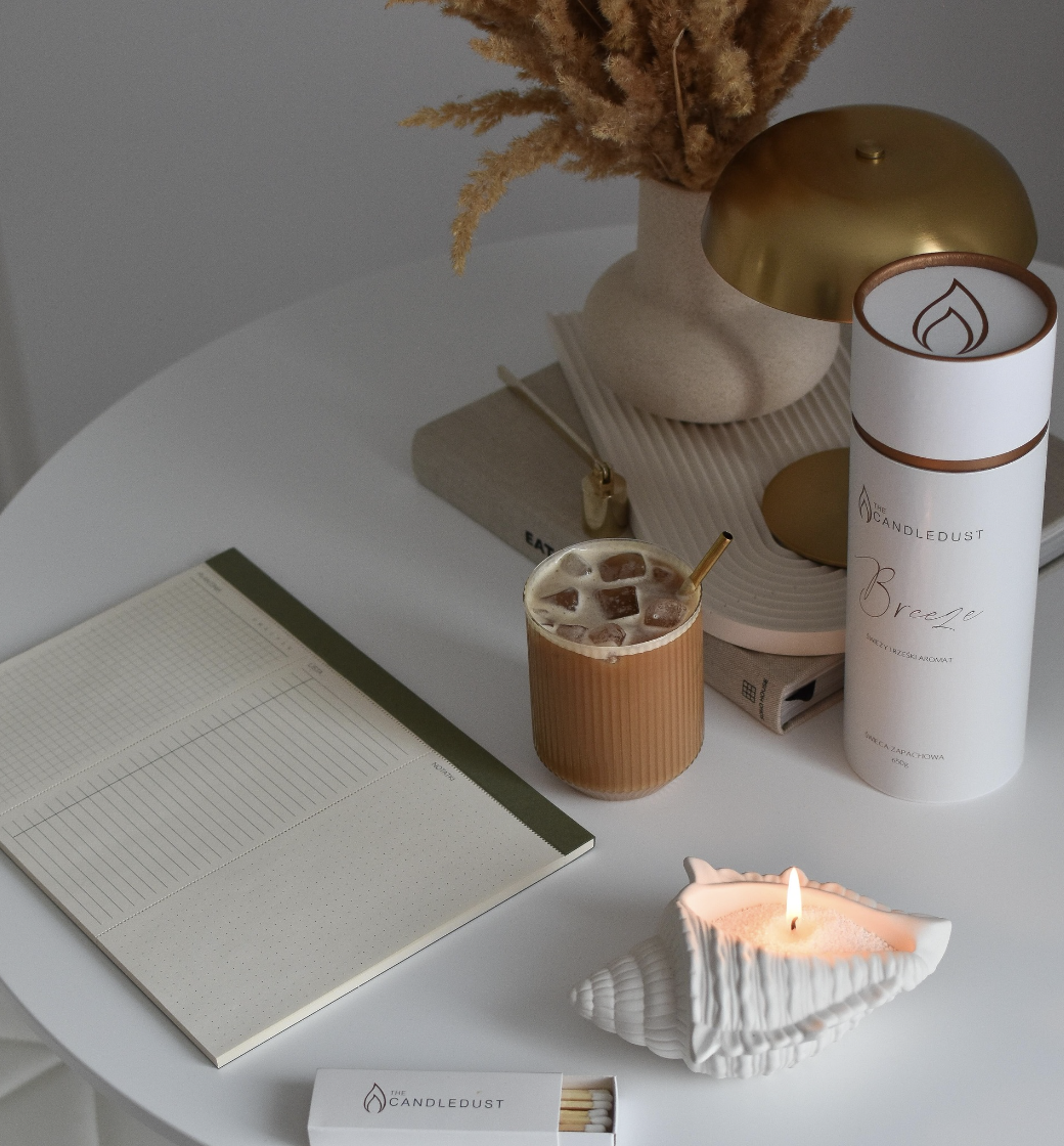 Powdered Candle – Rhubarb Sparkle