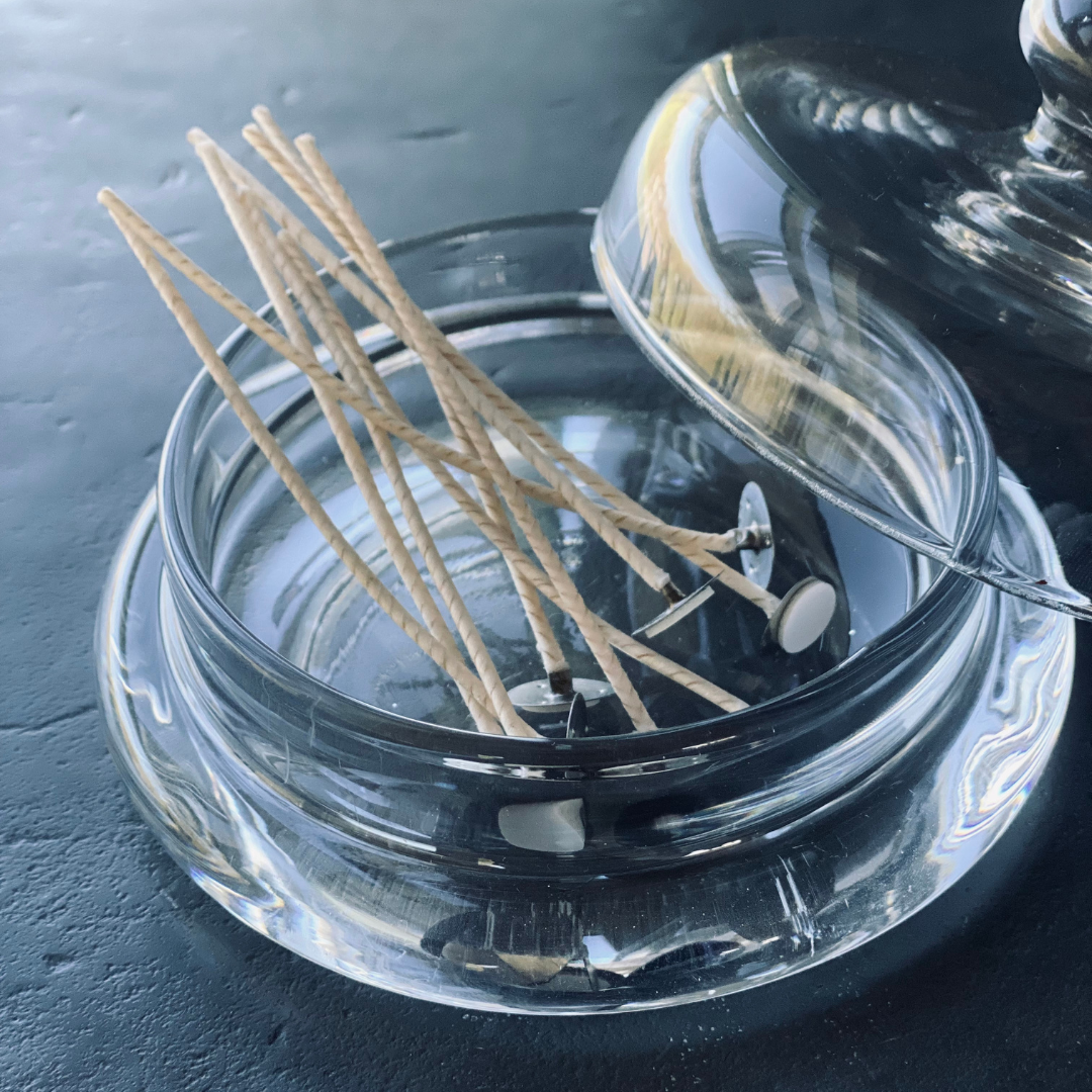 Extra Wicks for Powder Candle – 10 pieces, 7,5 cm