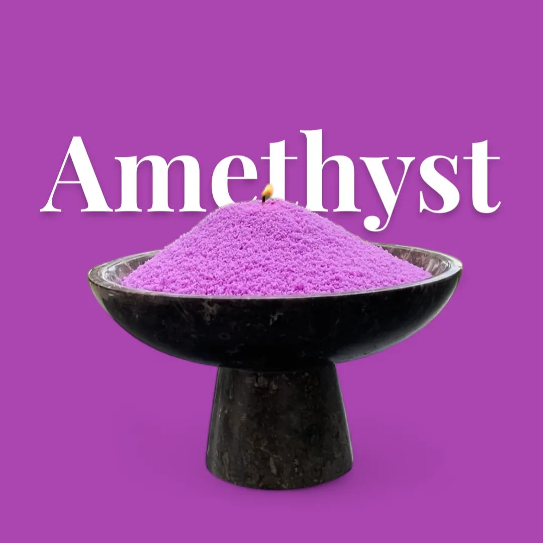 Amethyst Unscented Candle Sand Refill, 1kg
