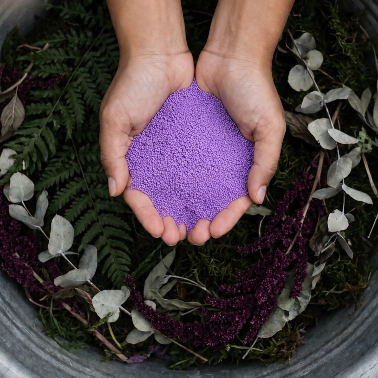 Amethyst Unscented Candle Sand Refill, 1kg