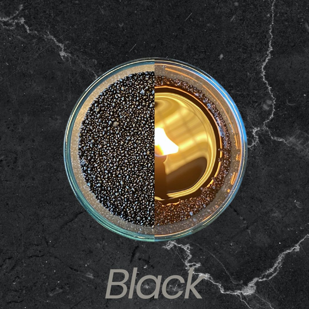 Black Unscented Candle Sand Refill, 1kg