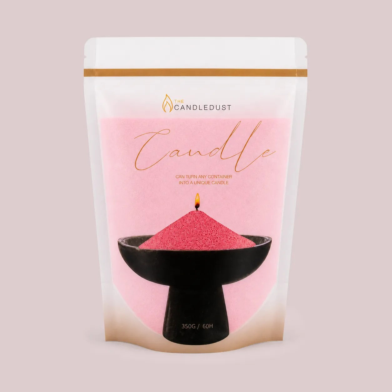 Blush Vintage Unscented Candle Sand Refill, 350g