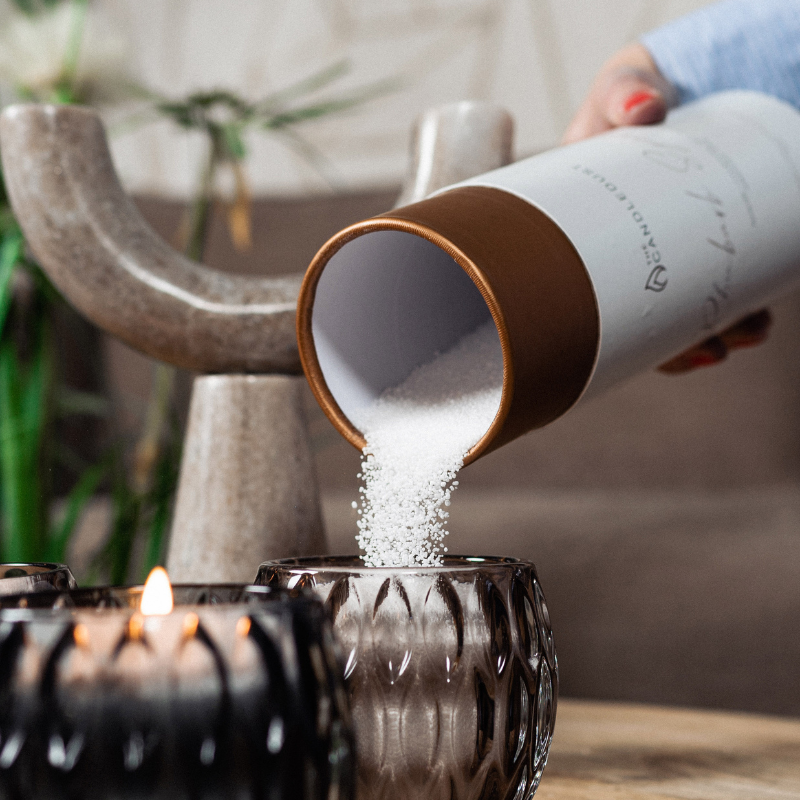 Powdered Candle – Rhubarb Sparkle