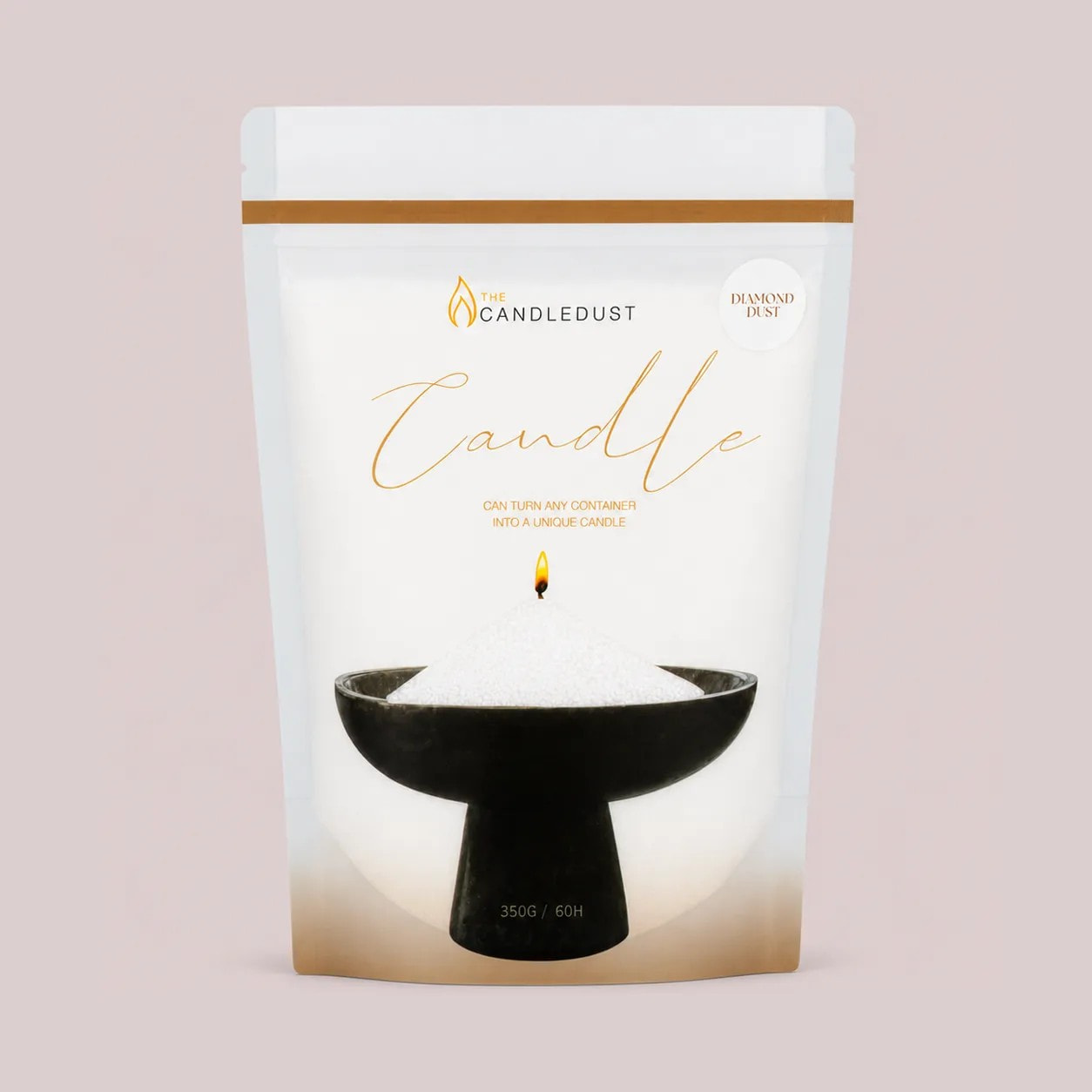 Diamond Dust Size Trio, 160g Candle + 350g Refill + 650g Tube