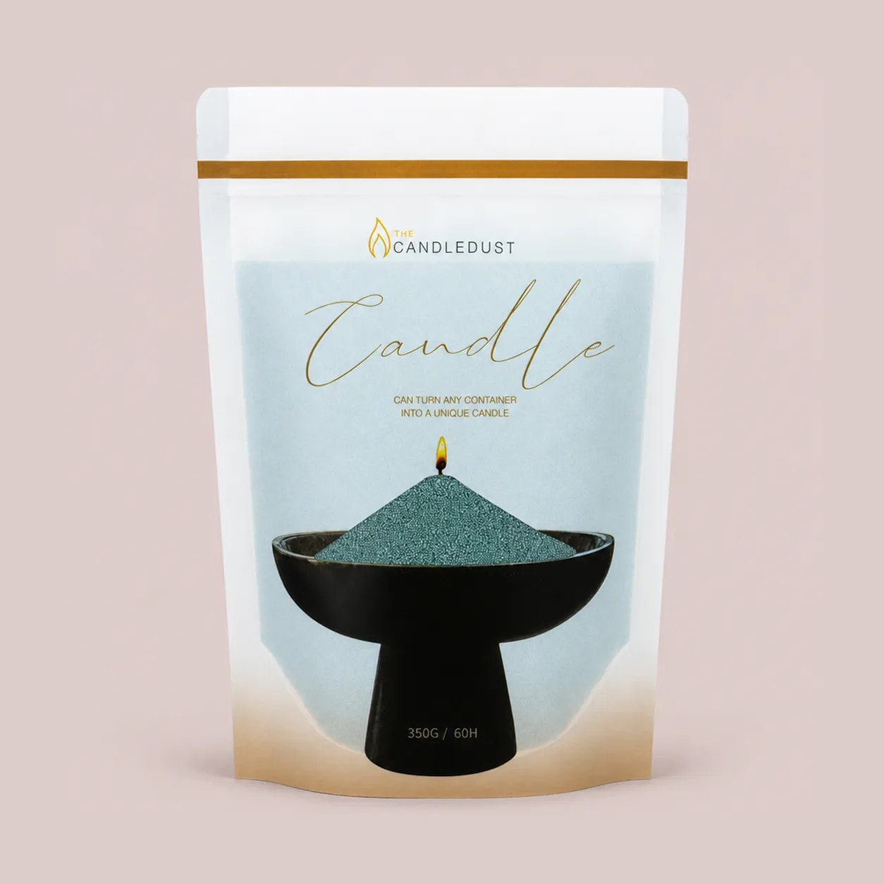 Emerald Unscented Candle Sand Refill, 350g