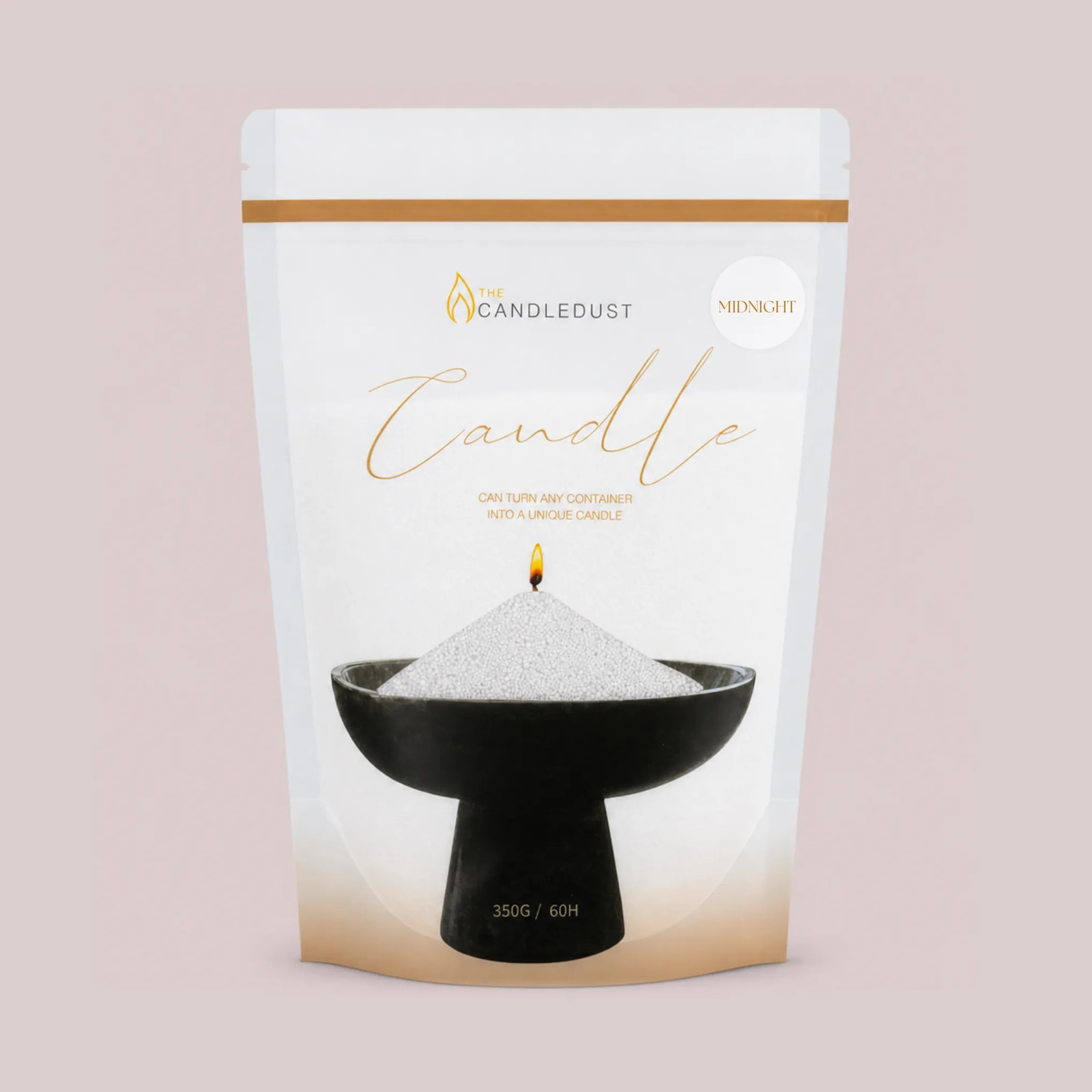 Midnight Scented Candle Sand Refill, 350g