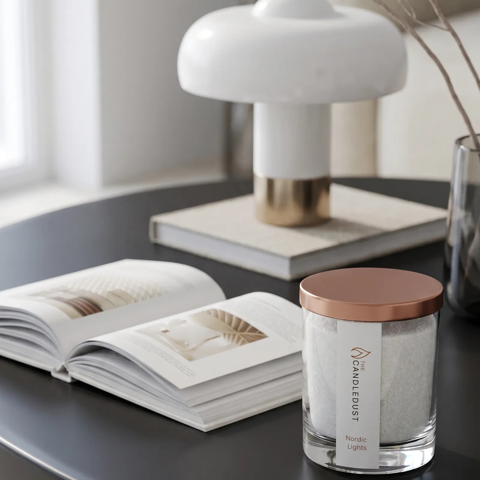 Nordic Lights Starter Set, 160g Candle + 2 × 350g Refills