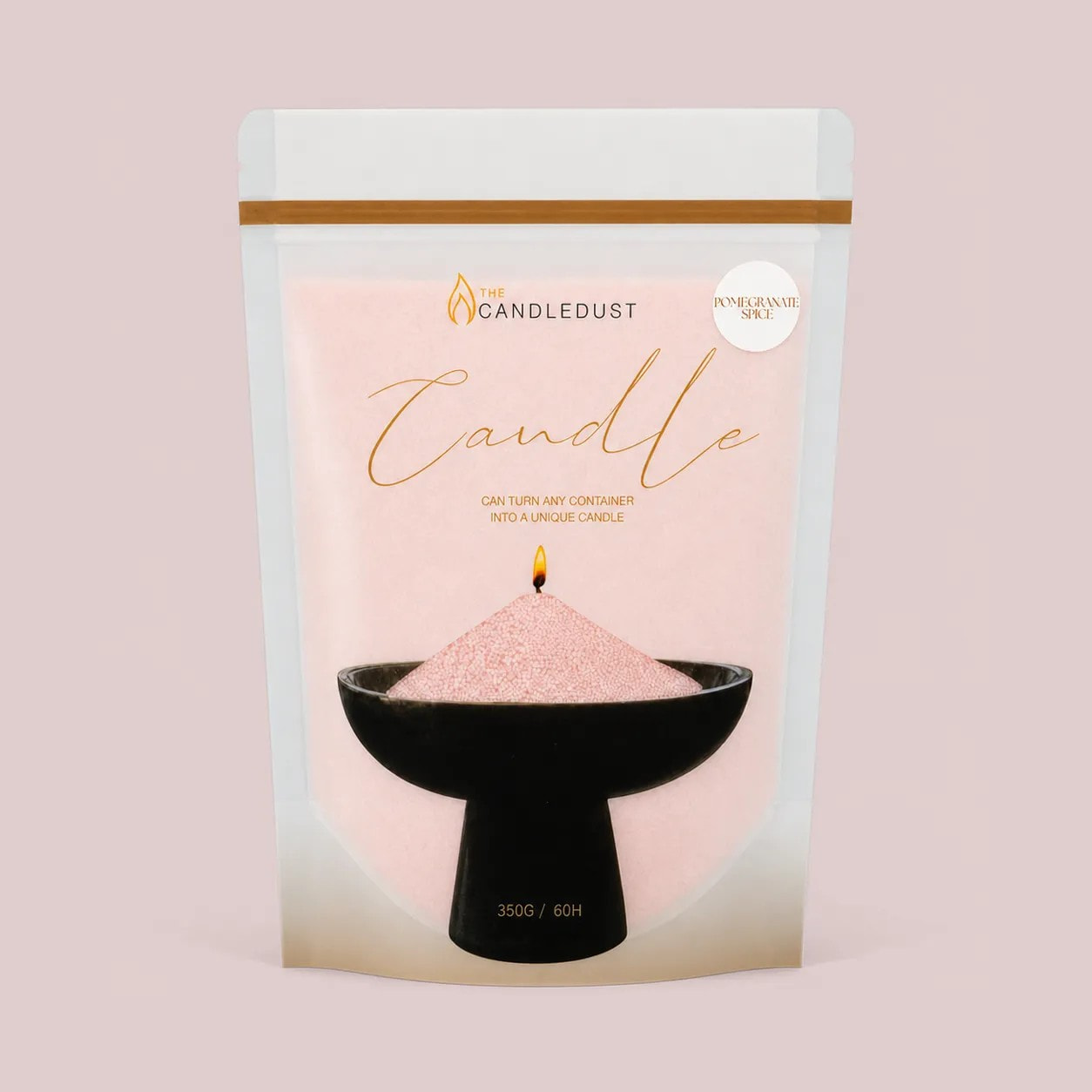 Pomegranate Spice Starter Set, 160g Candle + 2 × 350g Refills