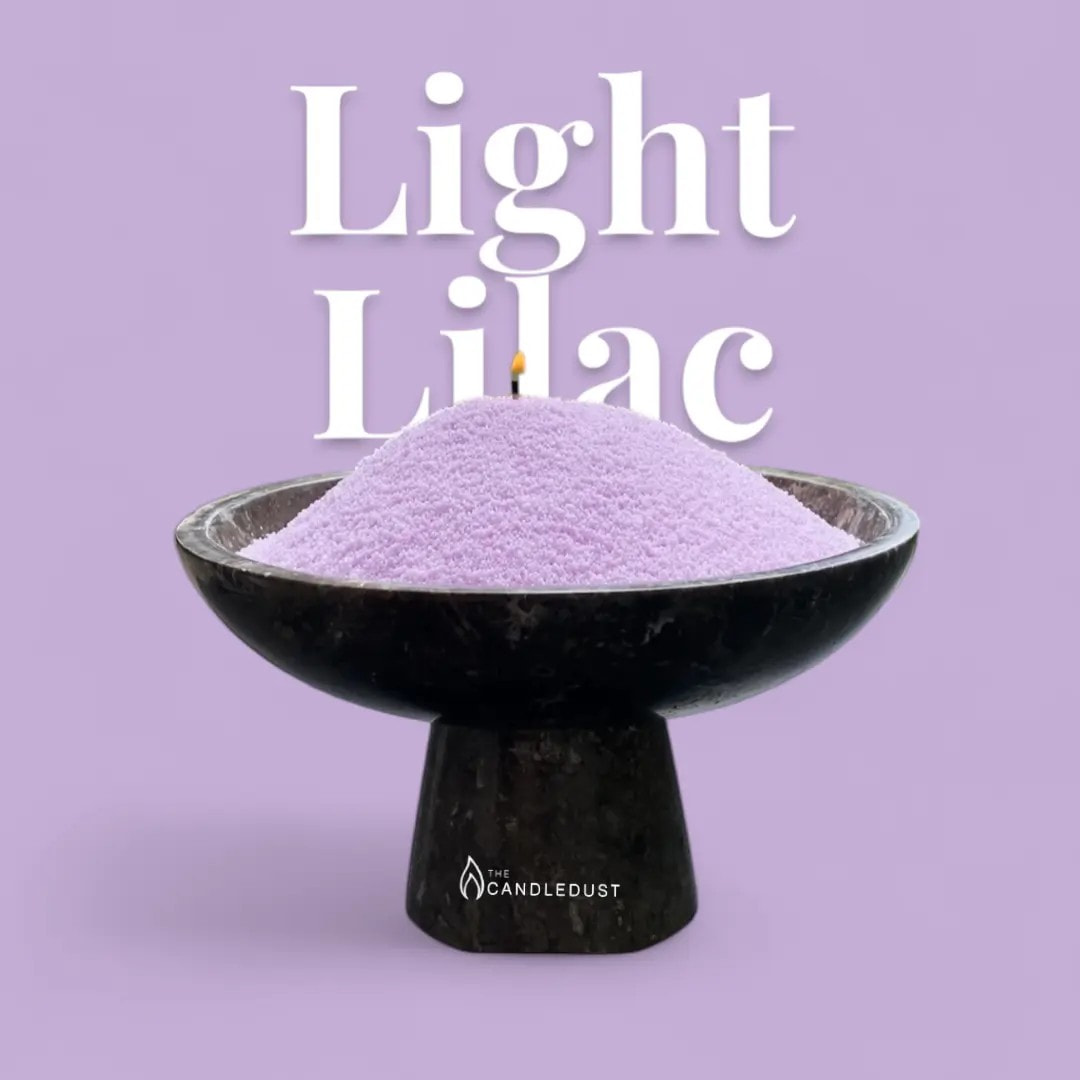 Powdered Candle Refill Kit – Unscented Light Lilac, 330g