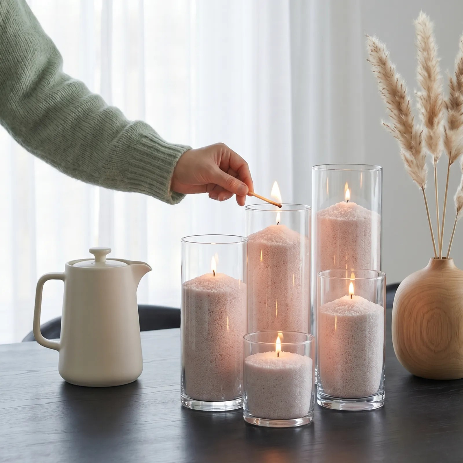 Pumpkin Spice Scented Candle Sand Refill, 350g