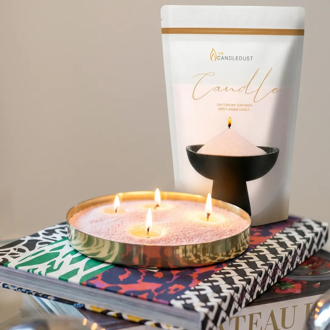 Pumpkin Spice Scented Candle Sand Refill, 350g