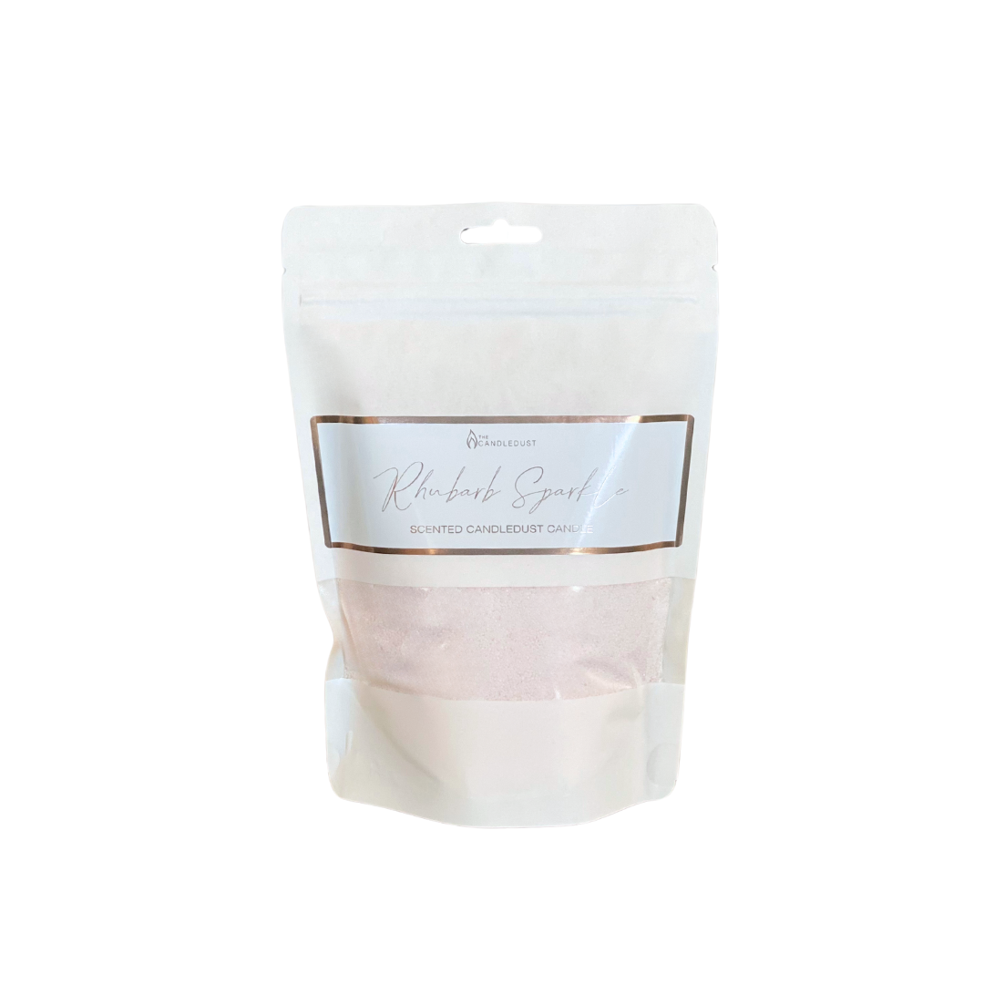 Powdered Candle Refill Kit – Rhubarb Sparkle 330g