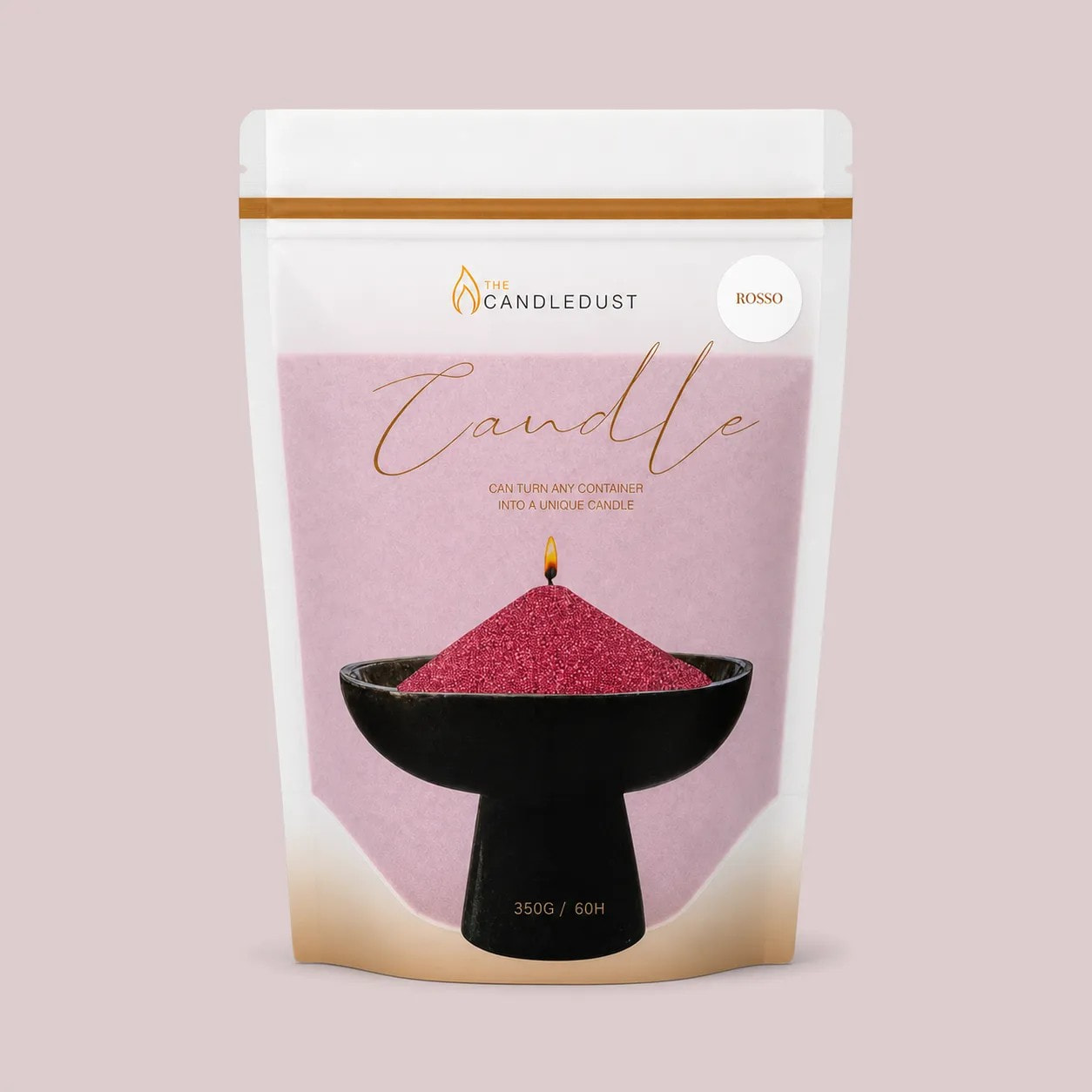 Rosso Scented Candle Sand Refill, 350g