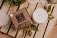Hand-made Soy Wax Candle with Pine Scent