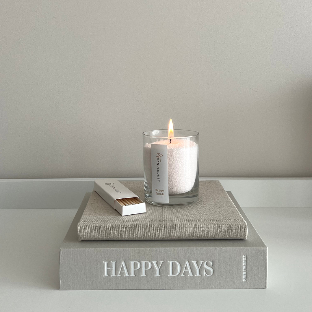 Powdered Candle in Glass – Nordic Lights 160g