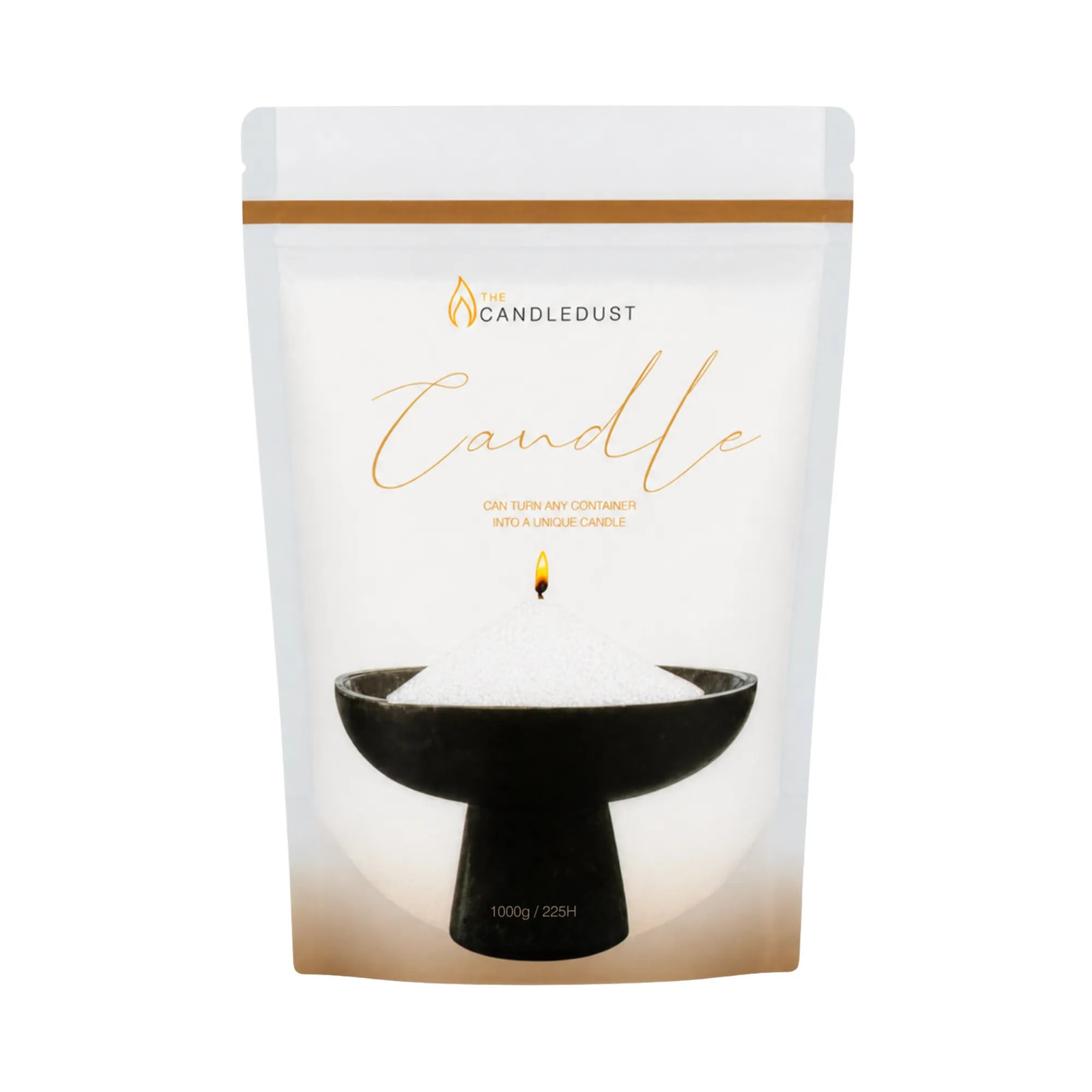White Unscented Candle Sand Refill, 1kg